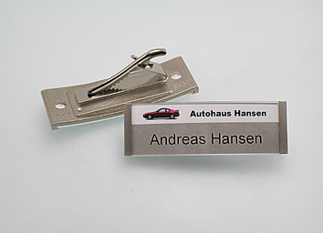 Onlineshop für Namensschilder - Bueromoebel Bueromaterial - München