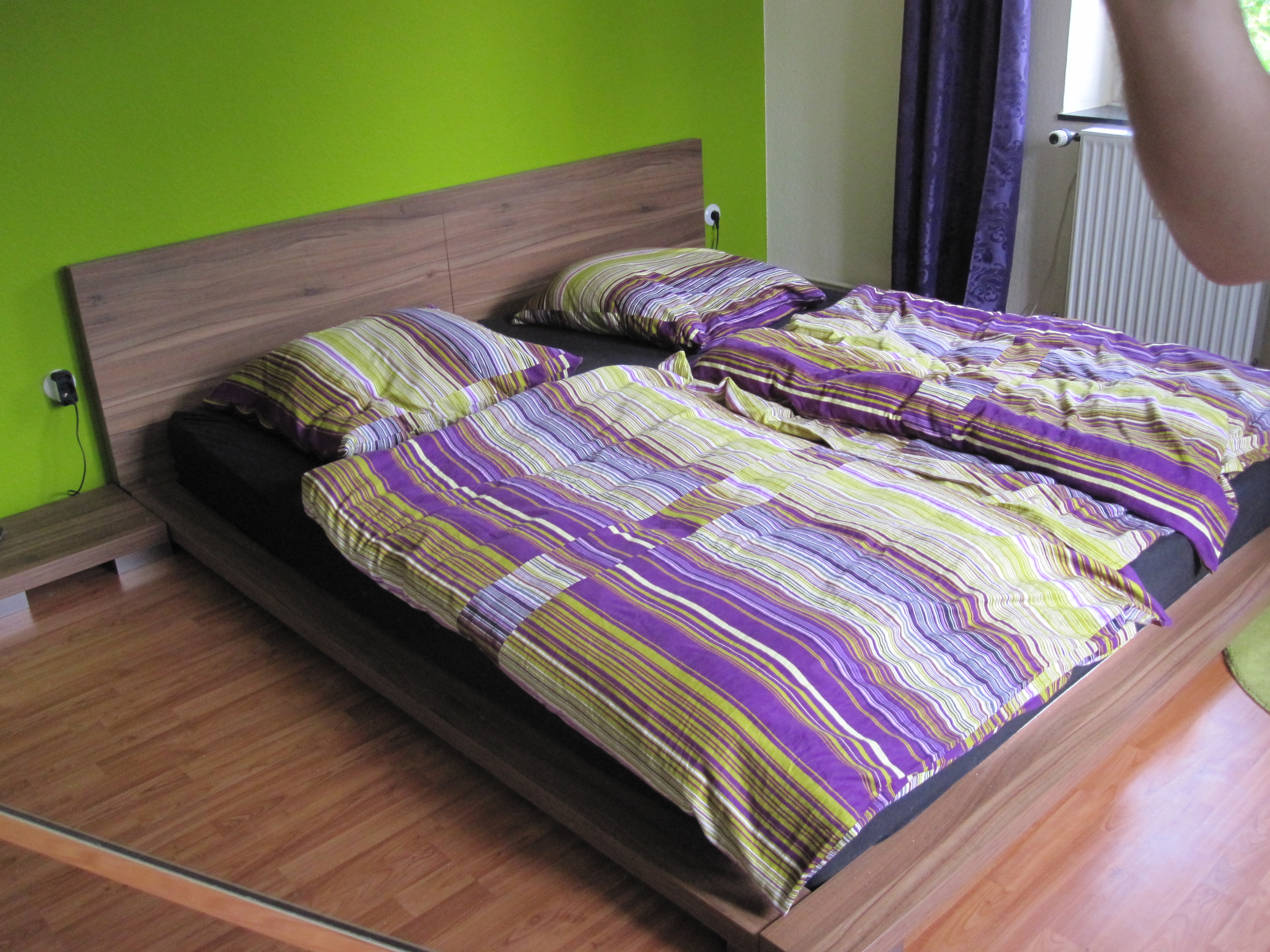 Wasserbett 200x220 - fast NEU - modernes Design - Betten Bettzeug - Osnabrück