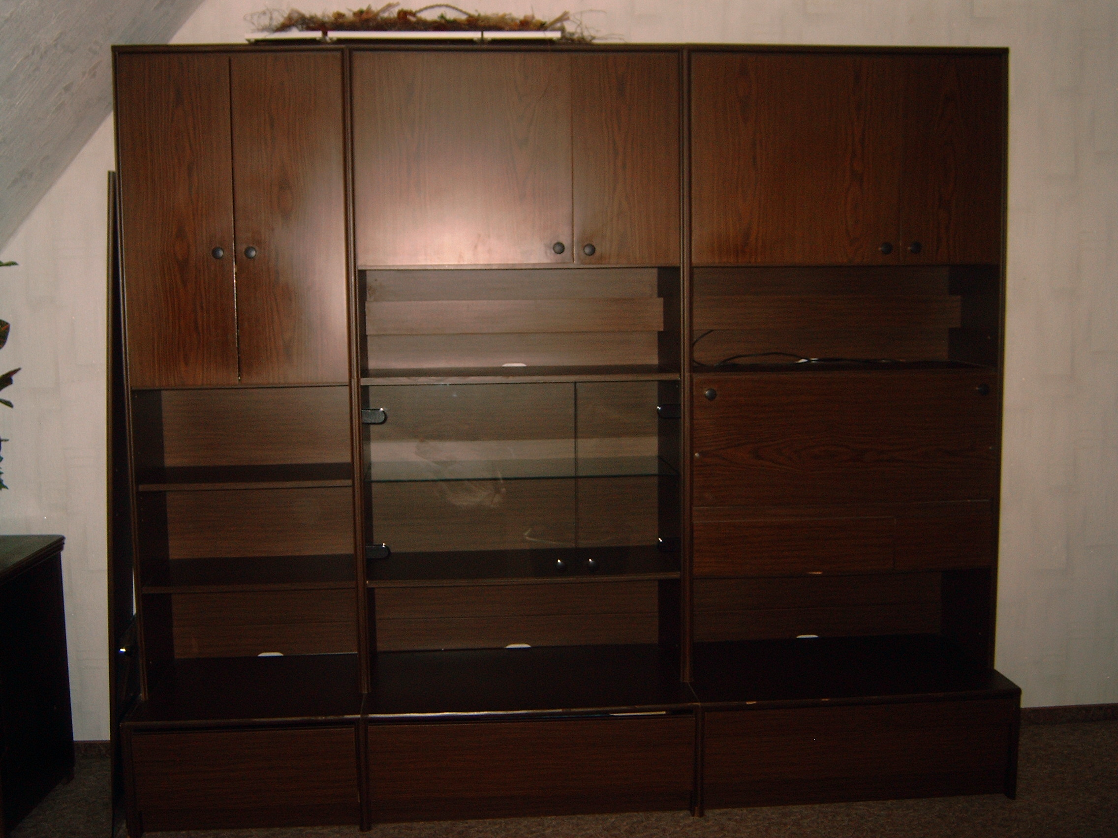 Anbaubauwand - Wohnzimmerschrank Anbauwand - Klix