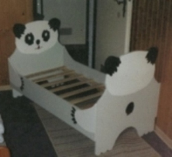 Kinderbett Pandabär - Kinderzimmer Jugendzimmer - Wiesbaden