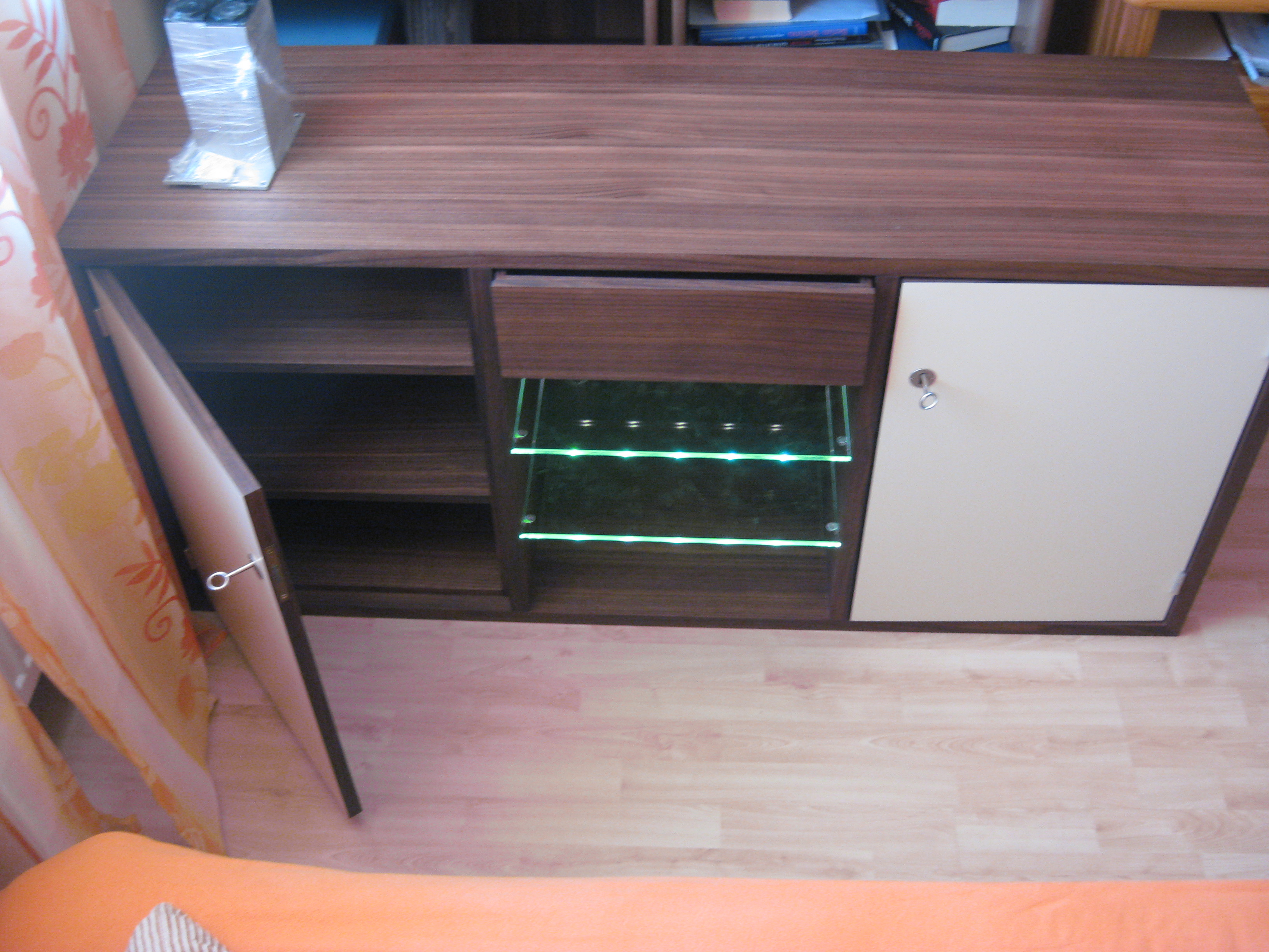 Gesellenstück sideboard in nussbaum unikat!!! - Stil Designer Moebel - nürnberg