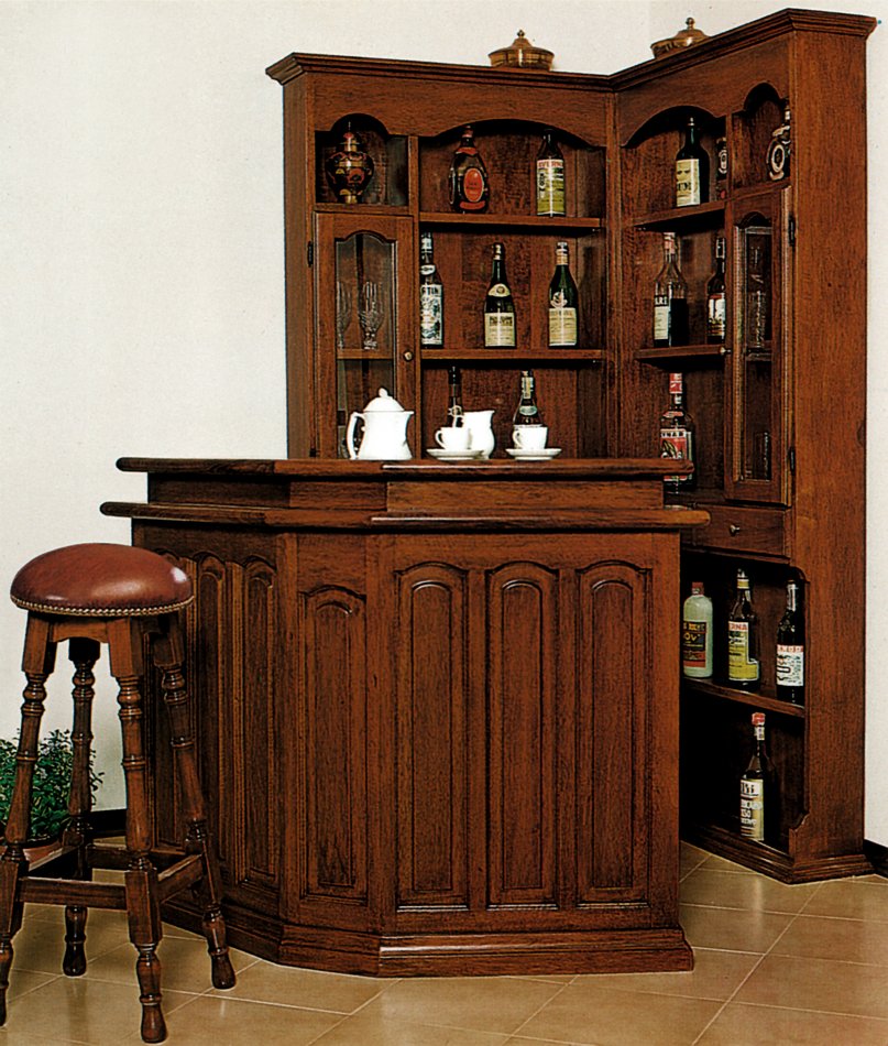 Eck Bar Scantonato für Ihren Partykeller - Stil Designer Moebel - Berlin