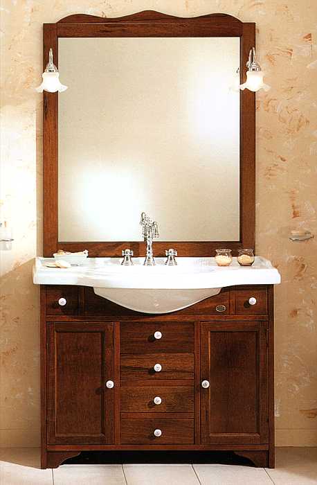 Waschplatz Eleonora 105 cm mit Spiegel - Bad Einrichtung - Berlin