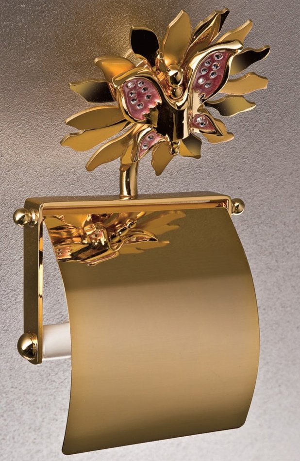 Toilettenpapierhalter mit Schmetterling Dekor - Bad Einrichtung - Berlin