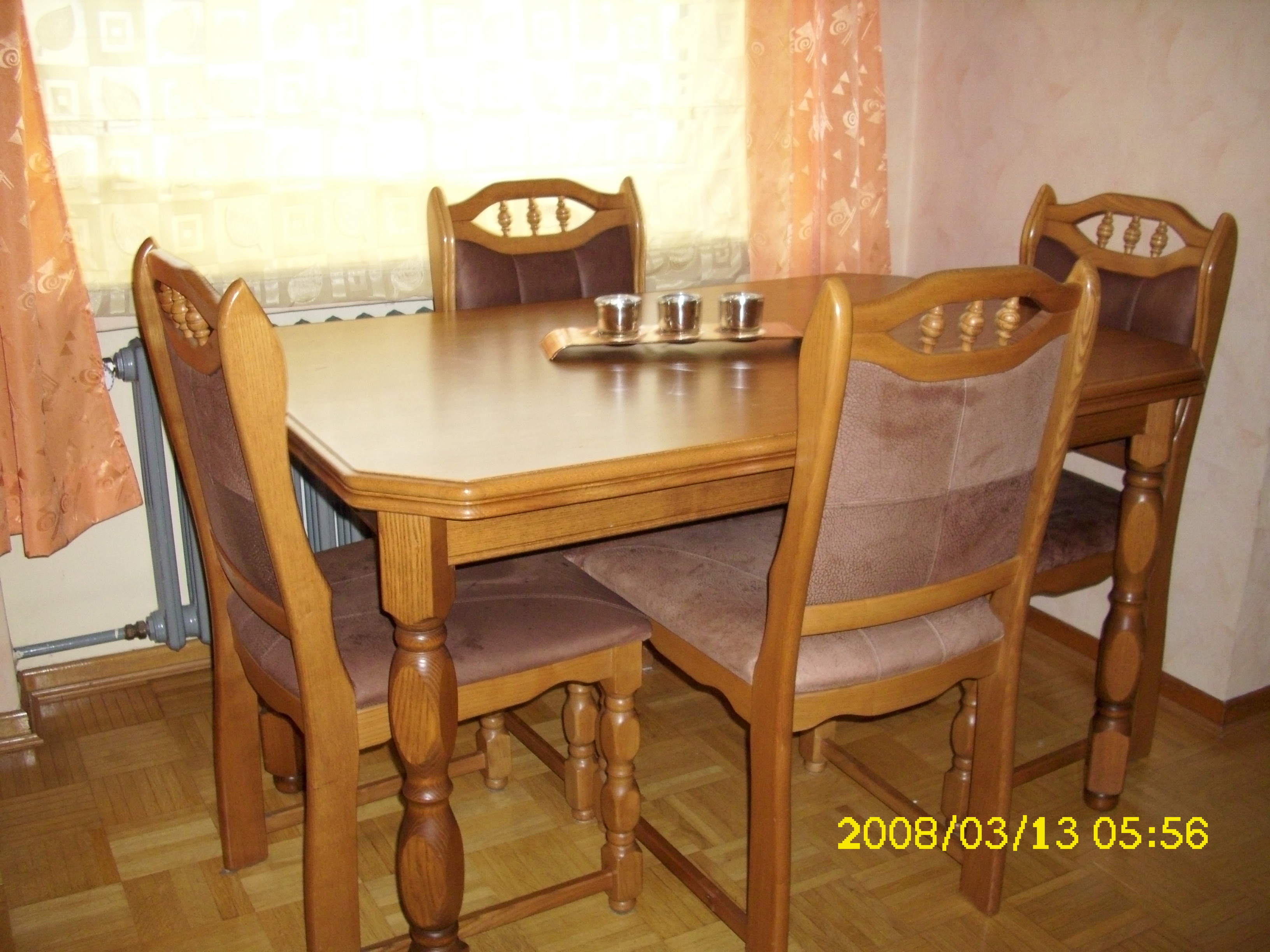 Essgruppe Eiche Rustikal - Speisezimmer Essecke - Bergheim