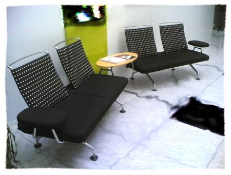Hochwertiger 2-Sitzer-VITRA - Bueromoebel Bueromaterial - Frankfurt