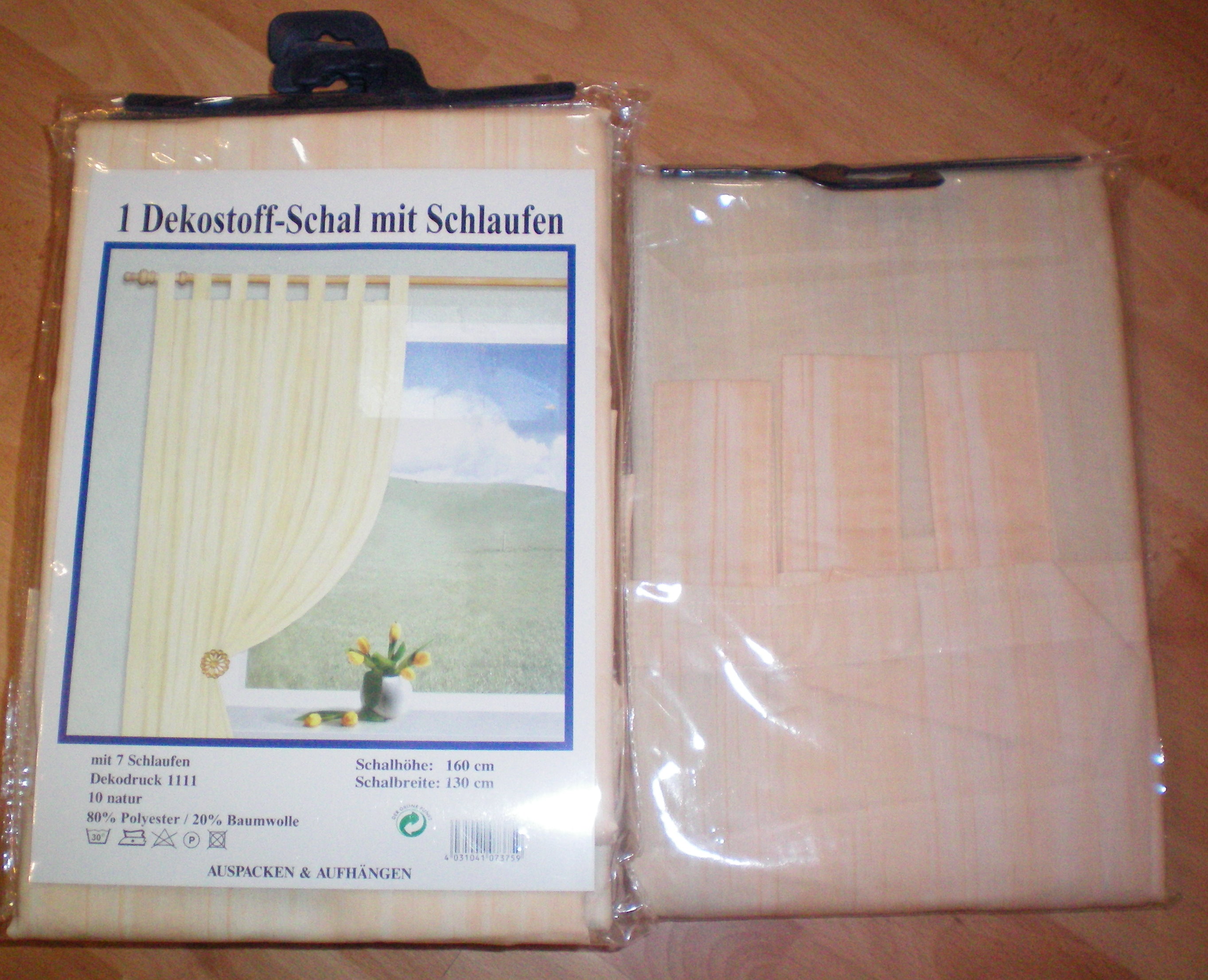Naturfarbene Dekoschals - Hausrat Alles Sonstige - Mönchengladbach