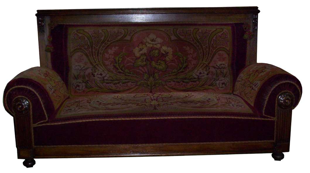 Sehr gut erhaltenes Sofa aus d - Stilmoebel Designer Moebel - Lengenfeld