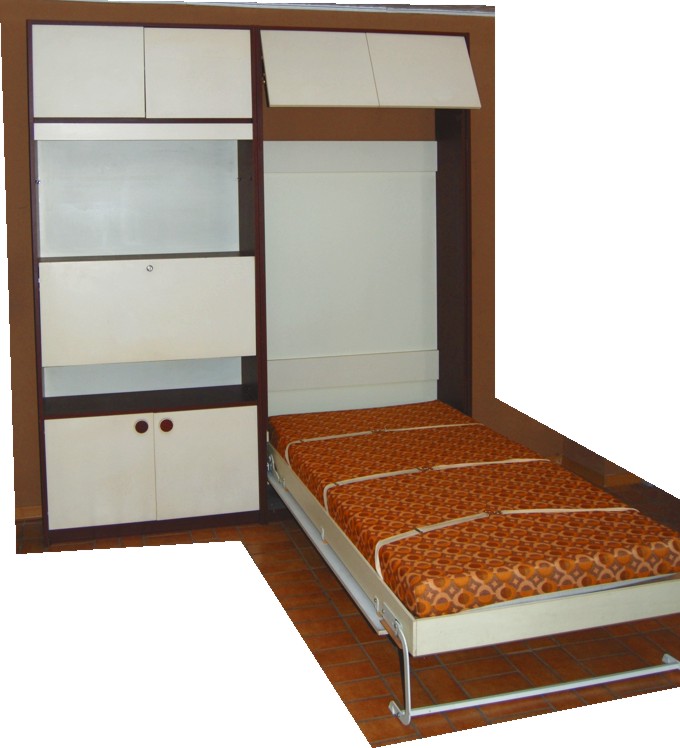 Sekretärschrank und SchrankKlappbett - Kinderzimmer Jugendzimmer - Wildberg