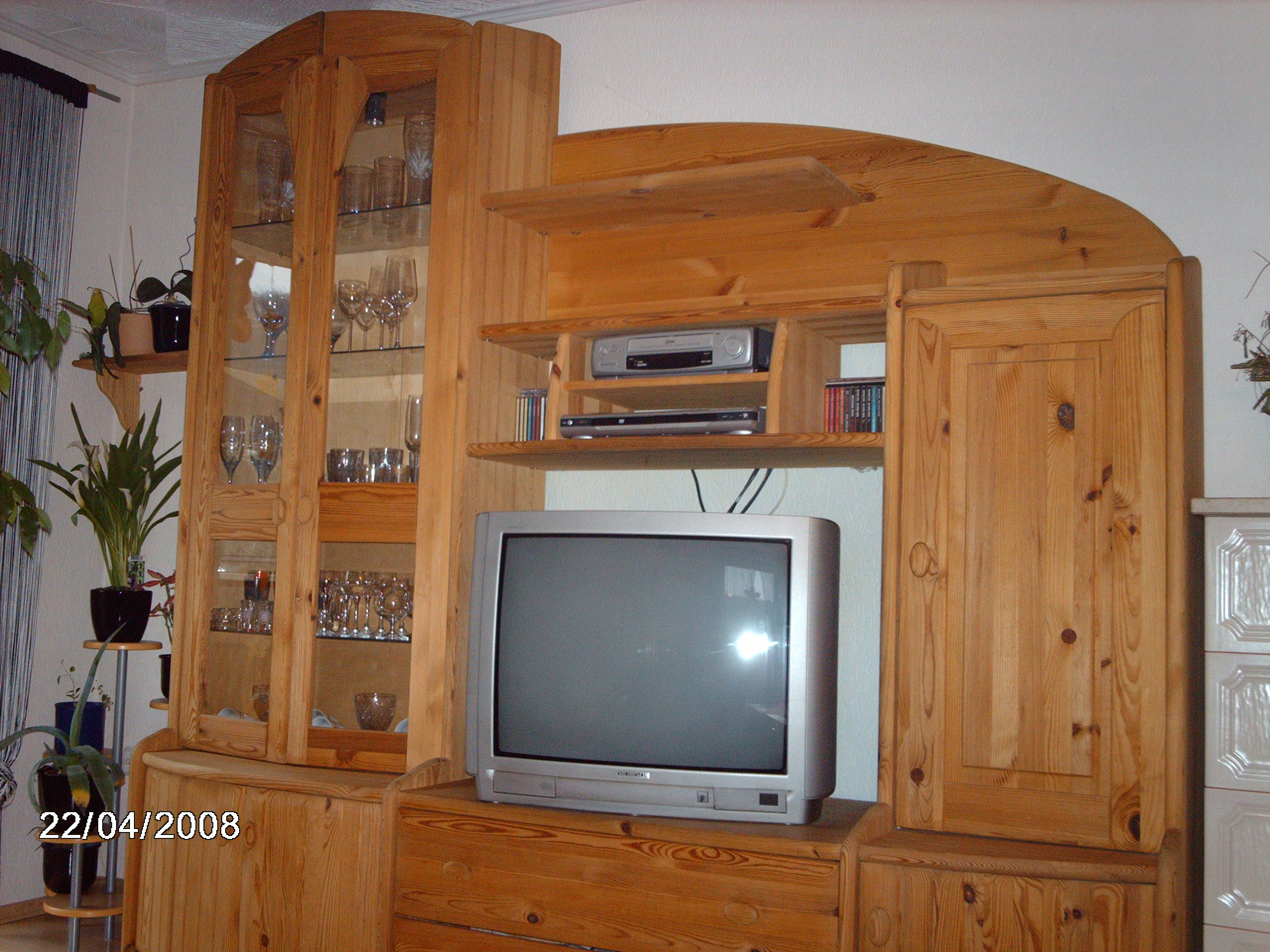 Wohnwnd zu verkaufen - Wohnzimmerschrank Anbauwand - Lauchheim