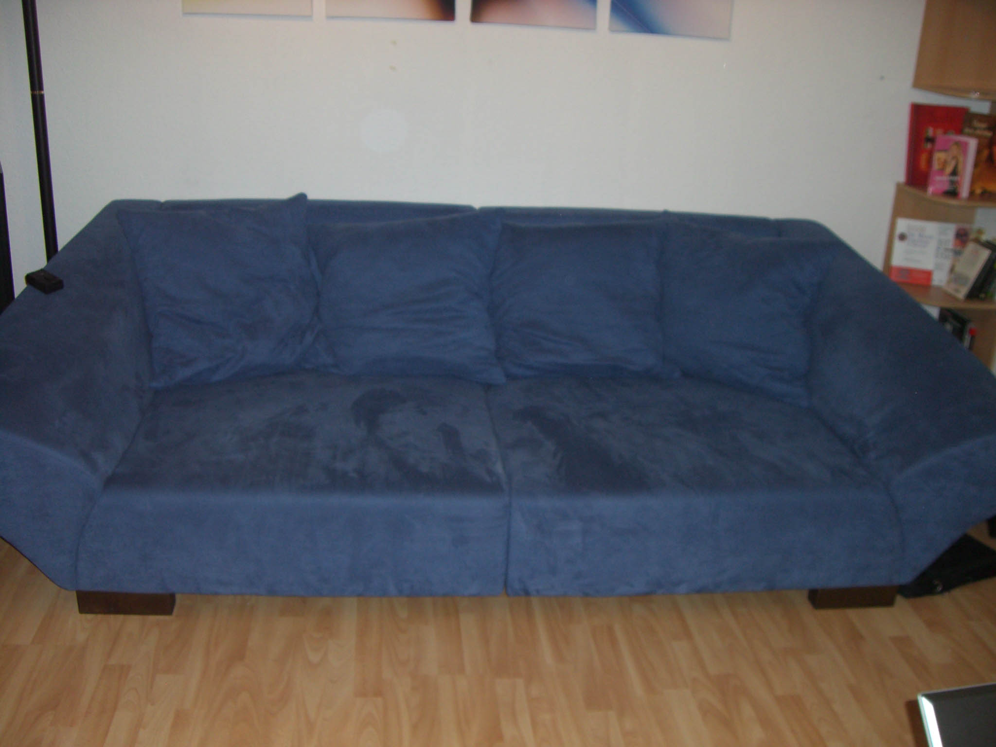 Blaues XXl Sofa (keine Gebrauchsspuren) - Polster Sessel Couch - Solingen