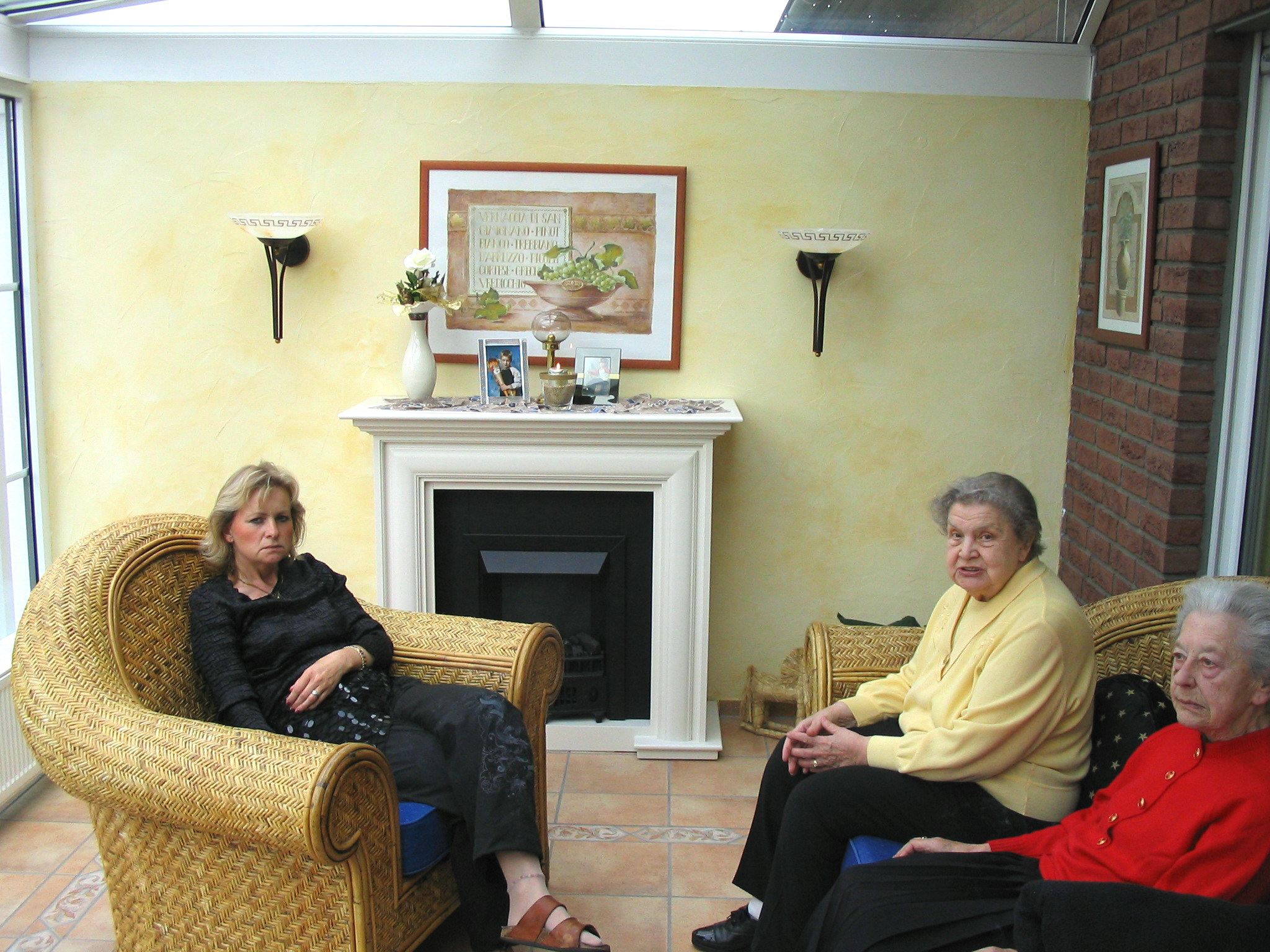Handgefertigte Rattansitzgruppe im mediteranen STil - Polster Sessel Couch - Gladbeck