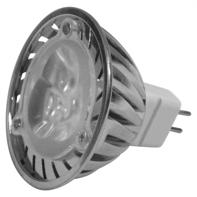 BIOLEDEX 3 x 1W HighPower LED Spot MR16 Weiss - Gardinen Lampen Jalousien - durmwersheim