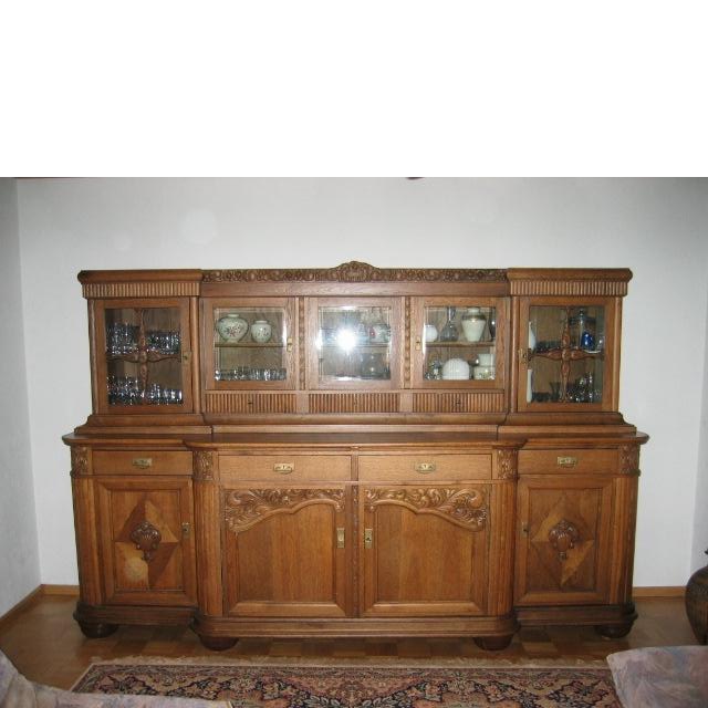 Eichenschran - Wohnzimmerschrank Anbauwand - Bad Essen