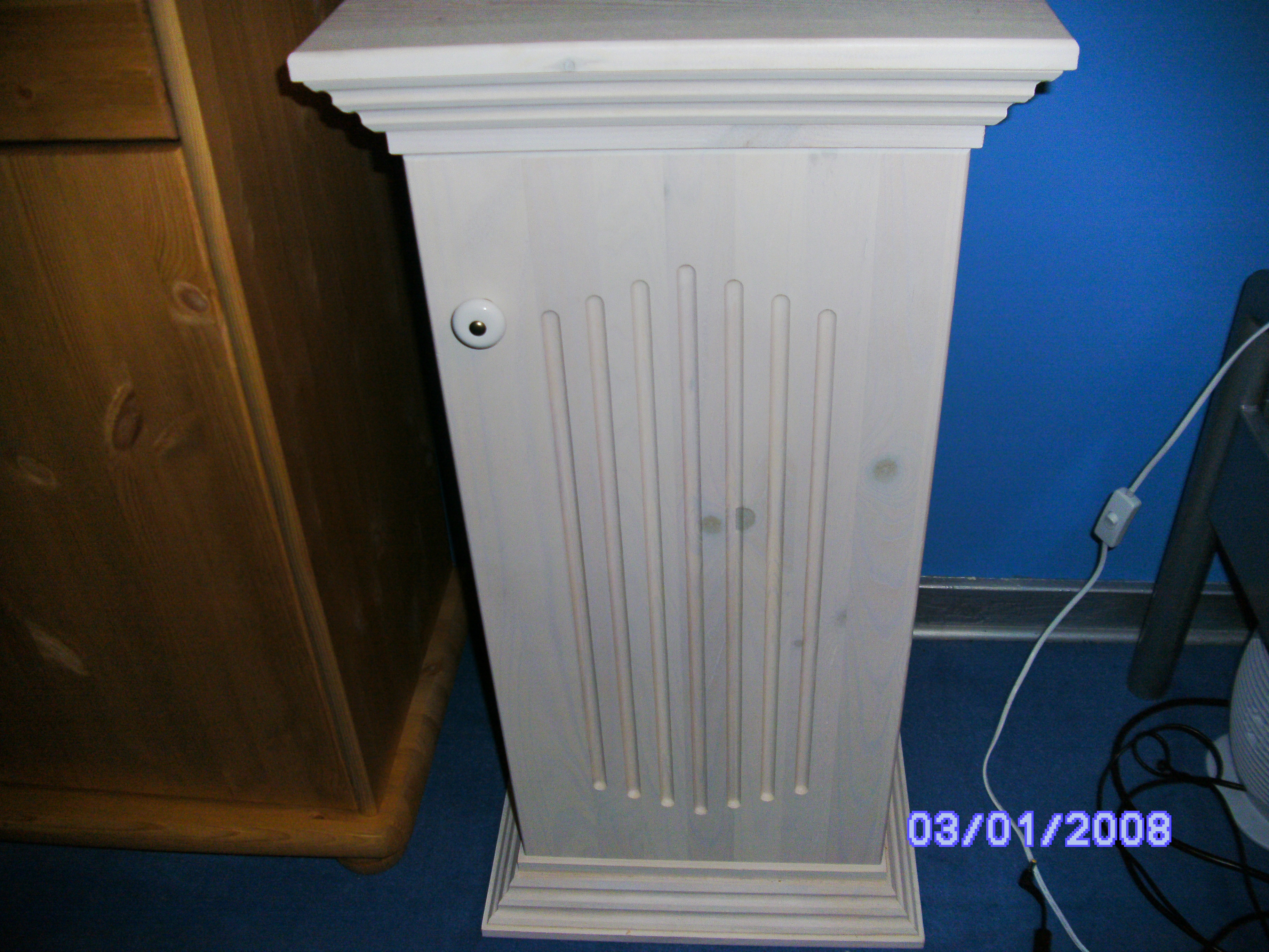 Säule aus Holz - Couchtisch Sonstige Wohnzimmereinrichtung - Düsseldorf