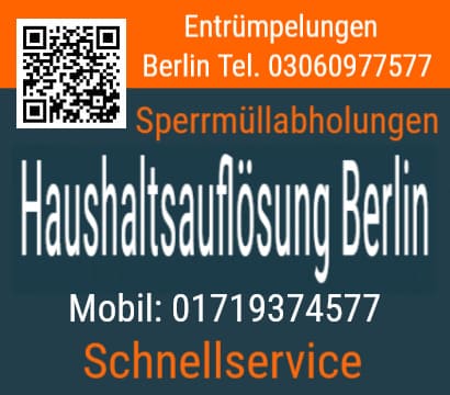 Haushaltsauflösung Entrümpelung Berlin - Haushaltsaufloesungen - Berlin