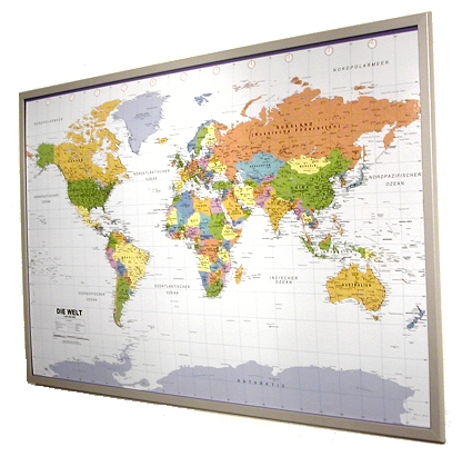 Weltkarten - Landkarten von vielen Ländern - Bueromoebel Bueromaterial - Hoisdorf