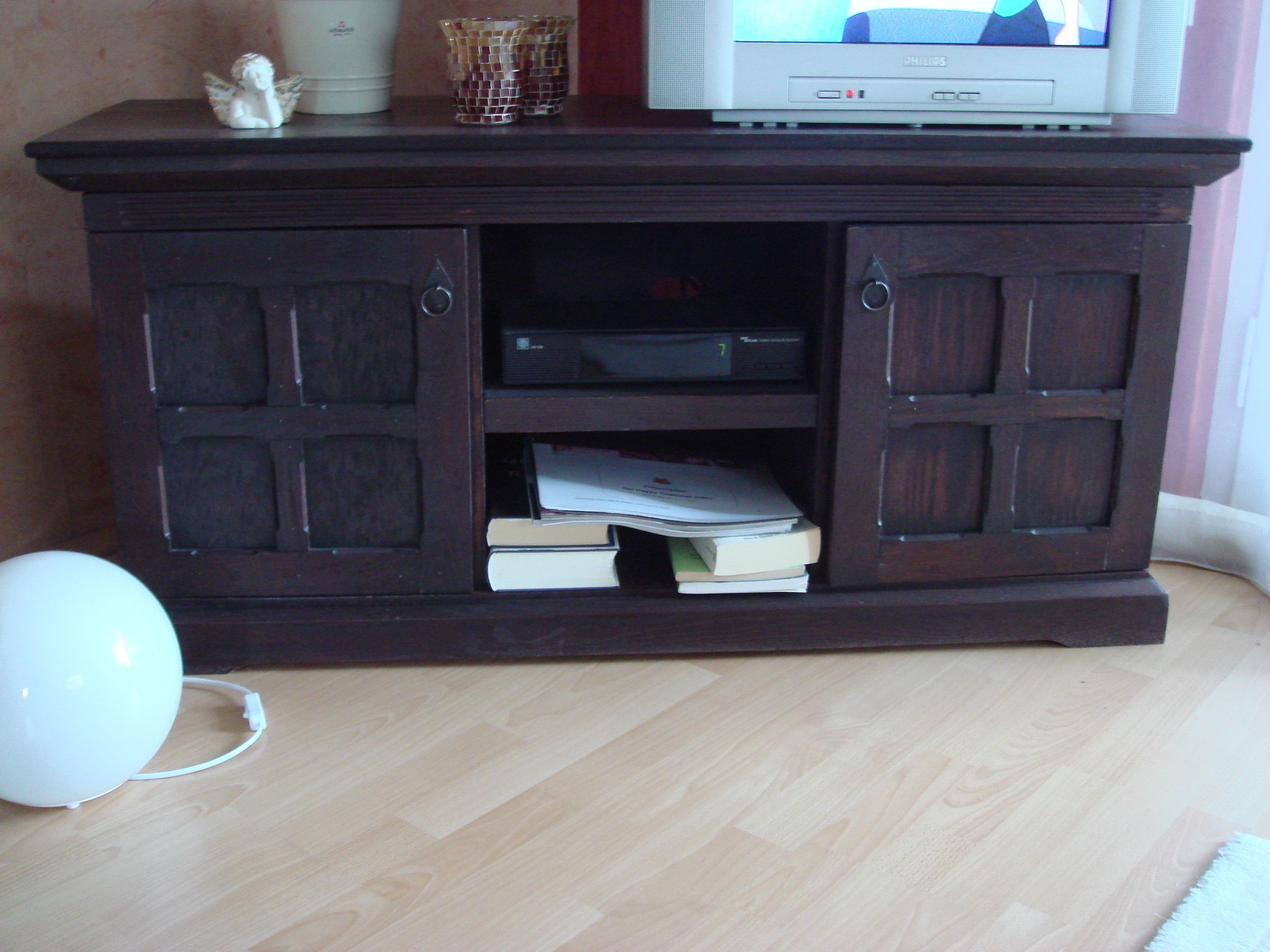 Fernseh - Sideboard im Kolonialstil - Stilmoebel Designer Moebel - Birkenfeld