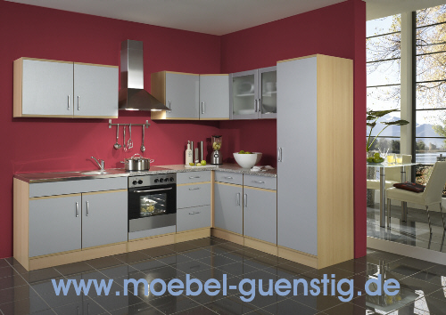 Küchen Günstig Kaufen bei www.moebel-guenstig.de - Kuechenzeilen Anbaukuechen - Paderborn