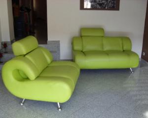 Sofa und Sessel im tollen Design, EINWANDFREIER ZUSTAND  - Polster Sessel Couch - Herne