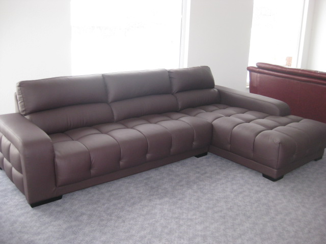 Bequeme Polsterecke in Textilleder mit Divan - nr.20-NEU - Polster Sessel Couch - Neugersdorf