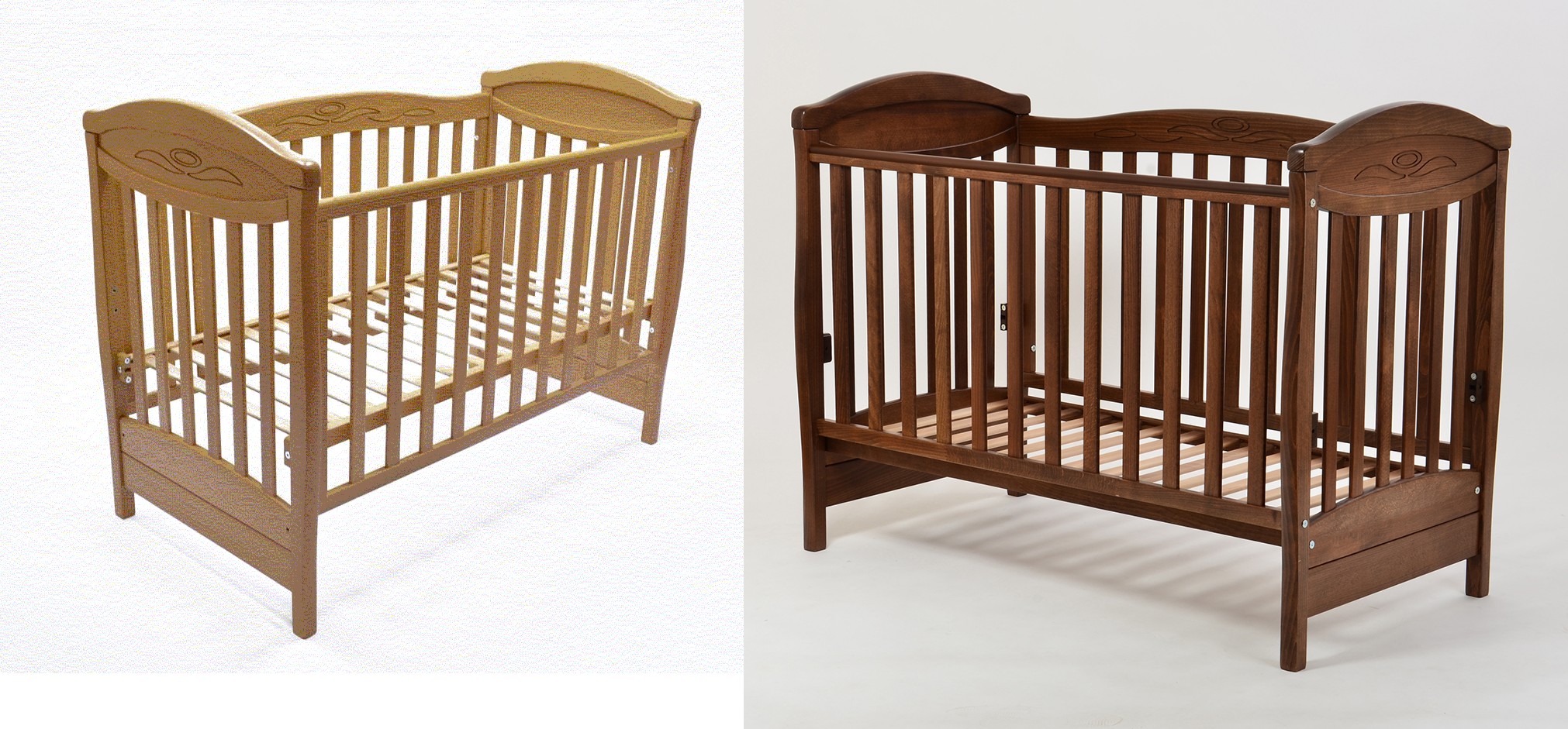 Babybett aus massivem Buchenholz. Sonderangebot-mit Zustellung. Preissturz - Kinderzimmer Jugendzimmer - Prague / CZ